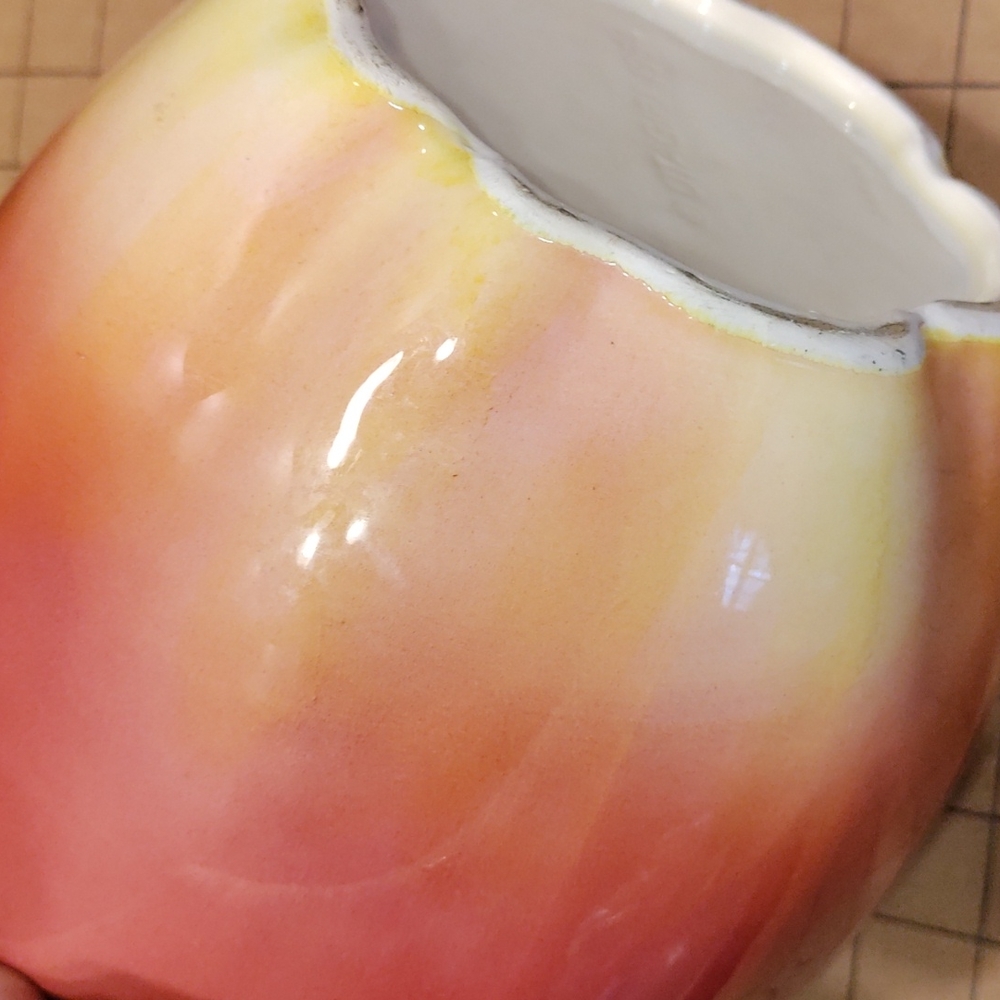 Otagiri 1984 large vintage apple cookie jar - Picture 11 of 16